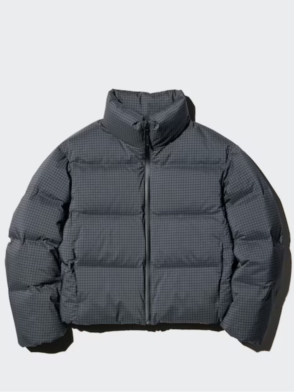 Uniqlo Women’s Seamless Down Short Jacket - Checked